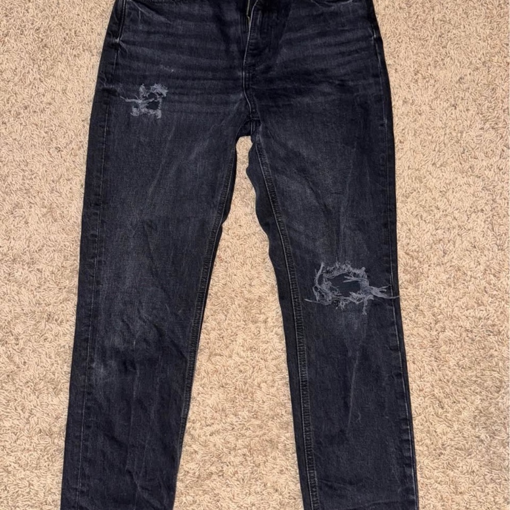 Zara Charcoal Denim Pants